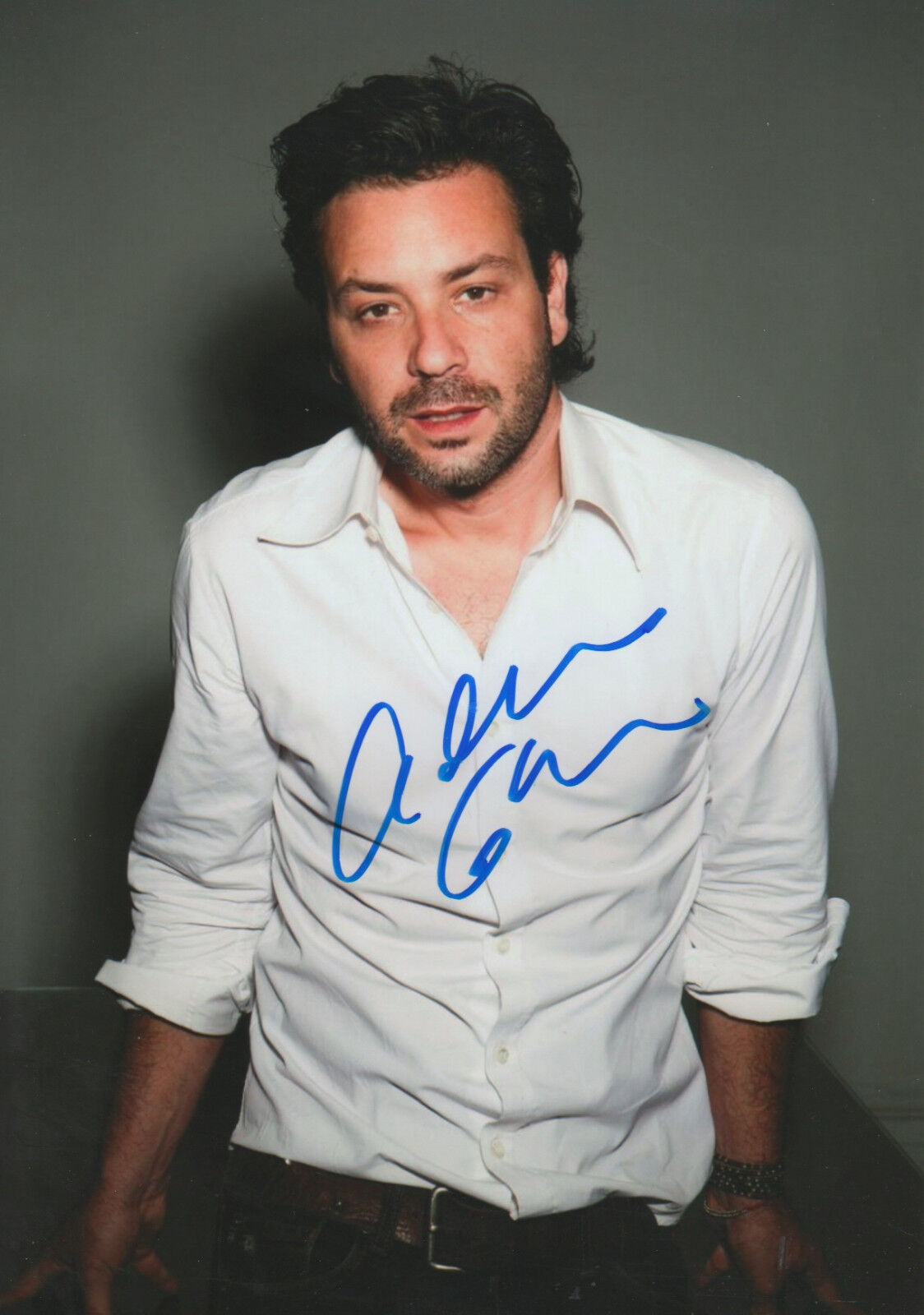 Adam Cohen signed 8x12 inch Photo Poster painting autograph