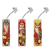 3Pcs DIY Owl Diamond Painting Bookmarks