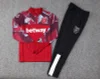 2022/2023 West Ham United Half-Pull Training Suit Maroon Red Football Shirt 1:1 Thai Quality Set
