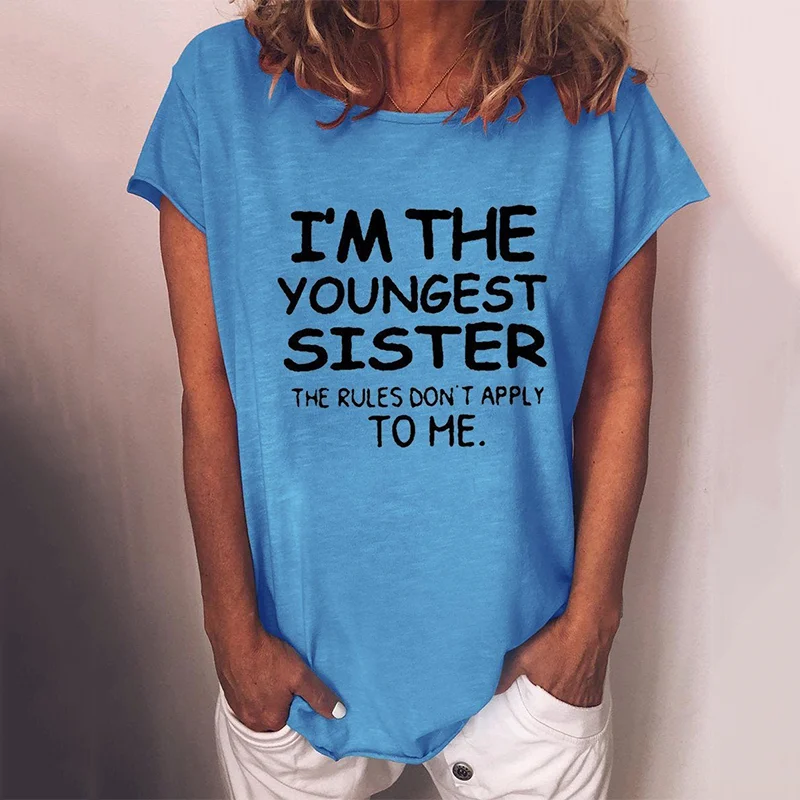I'm The Youngest Sister Women's T-shirt