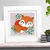 Kleiner Fuchs - Kristall Diamond Painting - 18*18cm
