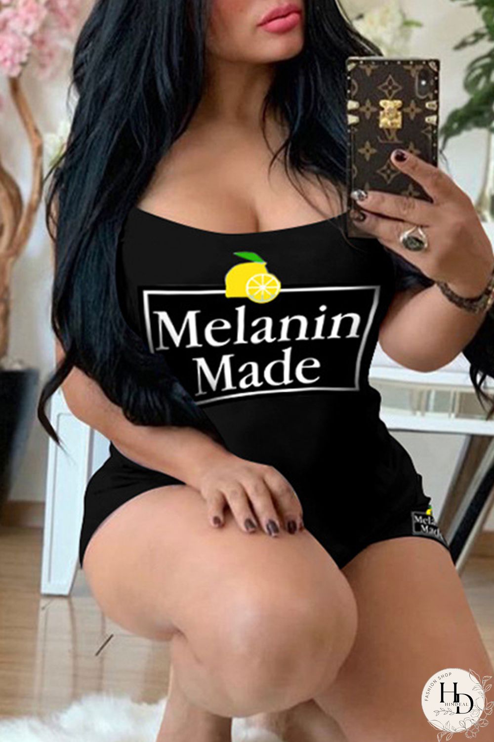 White Casual Living Print Vests Spaghetti Strap Sleeveless Two Pieces