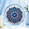 DIY Mandala Bloom 3D-Effect Special Shaped Diamond Painting Pendant Crystal Suncatcher (Single-Sided)