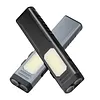 Rechargeable Flashlight with Buzzer Magnetic Work Light Torch for Emergency Use