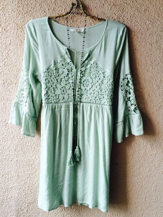 Cotton Linen Lace Flower Hollow Out Women Top