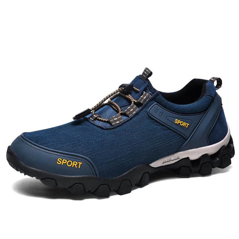 Men Outdoor Waterproof Cloth Slip Resistant Casual Hiking Sneakers