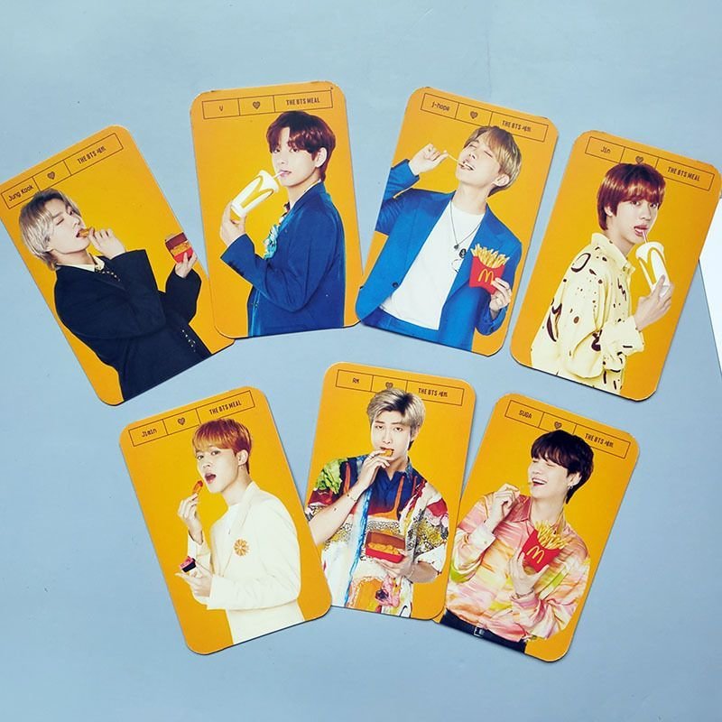 방탄소년단 MCDONALDS Member Photo Card