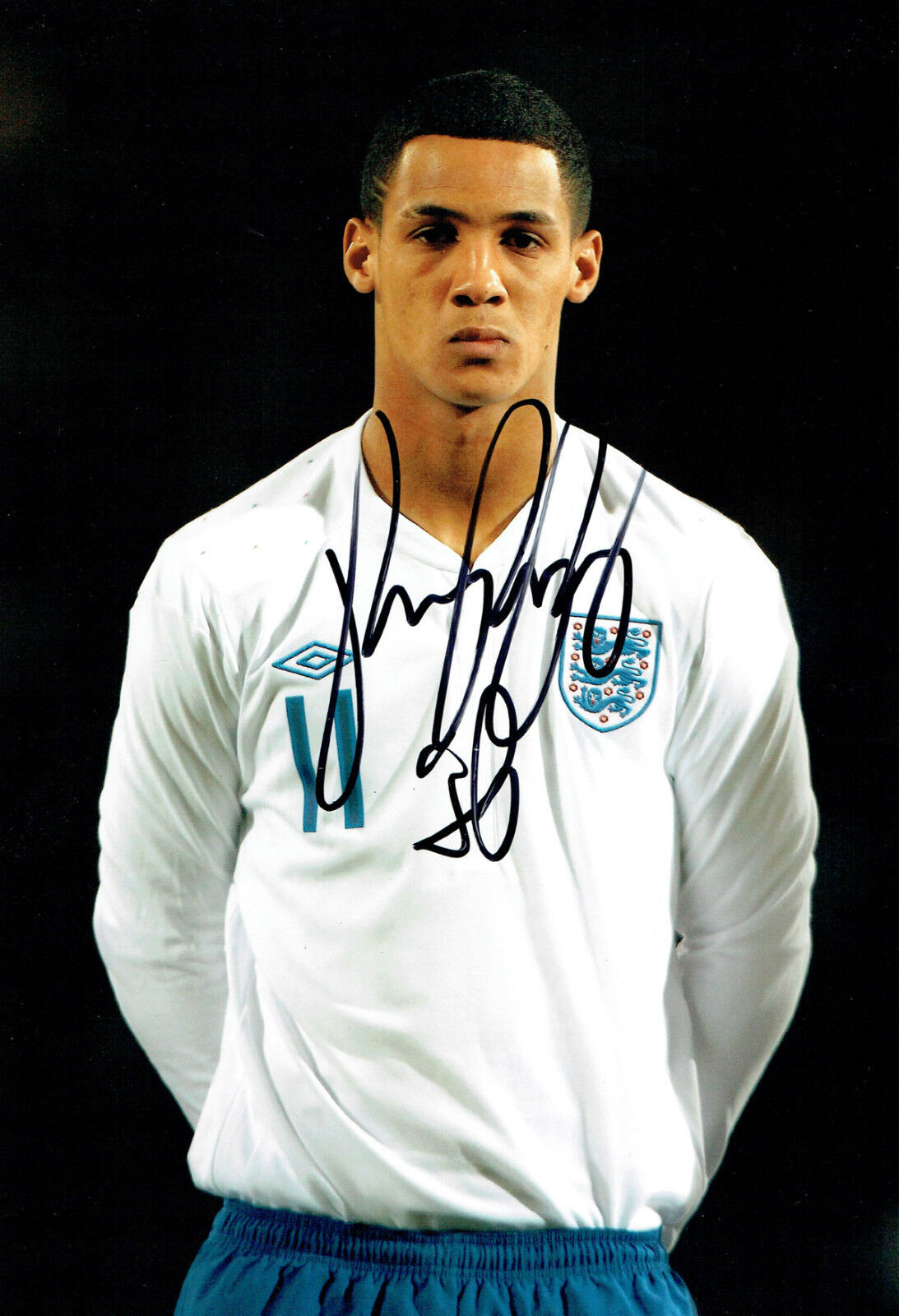 Tom INCE Signed ENGLAND Rare Autograph 12x8 Portrait Photo Poster painting AFTAL COA