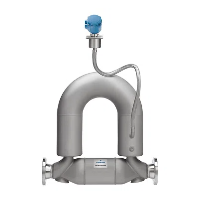 micro motion coriolis,Micro Motion ELITE CMF350A Coriolis Meter, 4 Inch (DN100), 316L Stainless Steel, High Temperature