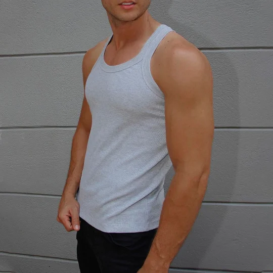 Men's Plain Slim Casual Sleeveless Vest Lixishop 