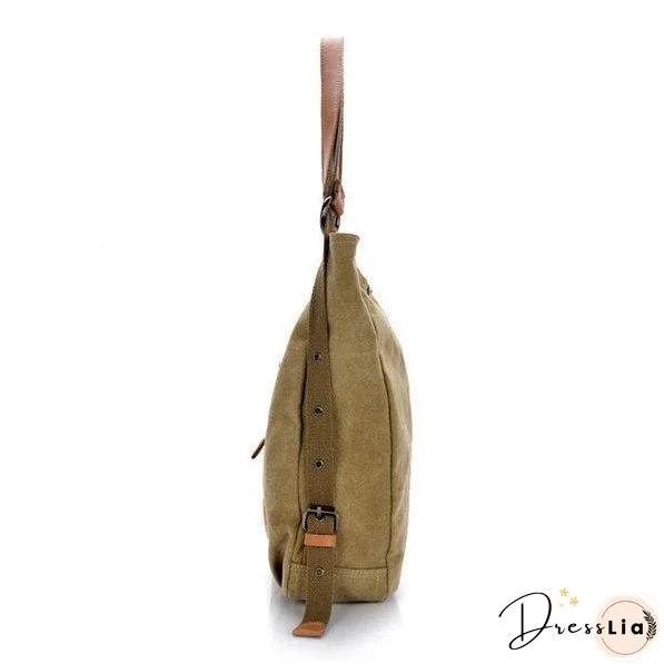 Women Canvas Casual Multifunctional Microfiber Leather Large Capacity Handbag Shoulder Bags Backpack