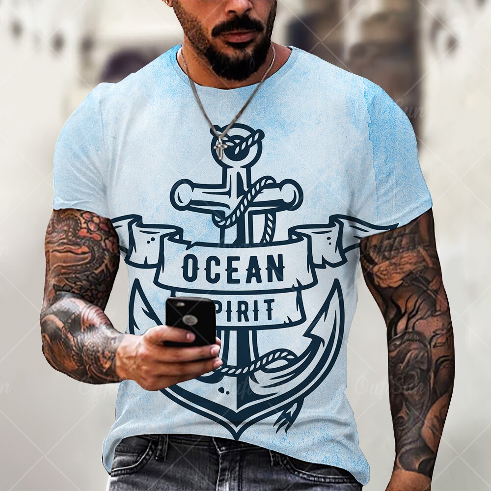 

Boat Anchor - 3D Printed Men T Shirt, Xl, 501 Original