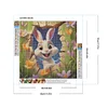 Diamond Painting -DIY Round Drill Rabbit