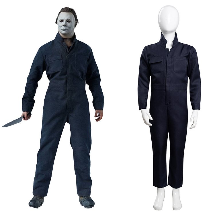 2021 Movie Halloween Kills - Michael Myers Cosplay Costume Outfits Kids Children Halloween Carnival Suit