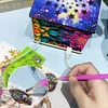 Diamond Aid Tool tragbares Vakuum Diamond Painting Stift Kit für Heimwerker (Mandala)