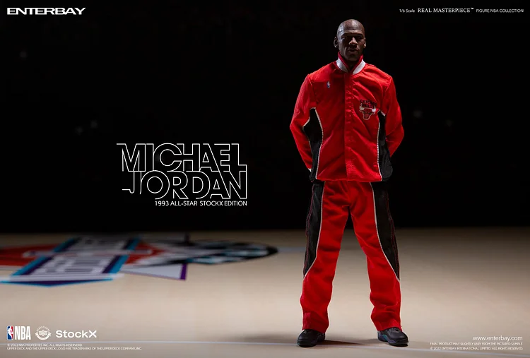 Michael Jordan NBA All-Star 1993 Edition 1:6 Scale Real Masterpiece Action  Figure
