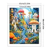 Mushroom Town-11CT Stamped Cross Stitch 65*80cm/25.59*31.5in (Big Size) tapestrymarket
