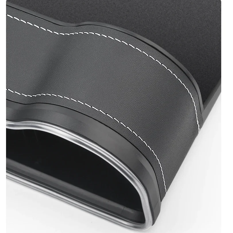 Car seat gap luminous storage box