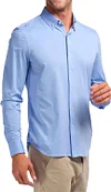 Rhone Men's Commuter Shirt, Performance Dress Shirts for Men, Machine Washable, Wrinkle Resistant, Slim Fit Button Down Shirt