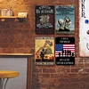 [US Local Warehouse]6PCS Soldiers - Vintage Metal Signs Set - 20*30cm