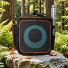 Speaker Bag for JBL Partybox Encore2 Essential Detachable Adjustable Strap Portable Travel Rugged Speaker Cover for Microphones Charger Cable and Accessories