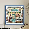 Sewing Shop-14CT Stamped/Counted Cross Stitch 40*40cm/15.75*15.75in tapestrymarket