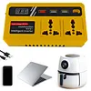 150W Lithium Battery Inverter 3 USB Ports Multifunction Smart Inverter Adapter