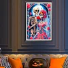 (40*60cm)Skull Tarot - Full Round Drill Diamond Painting