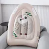 Inflatable Kickboard with Handles Summer Surfing Board Children Water  (Bear)