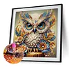Oiseau-Peinture sp&eacute;ciale partielle au diamant-30 * 30cm