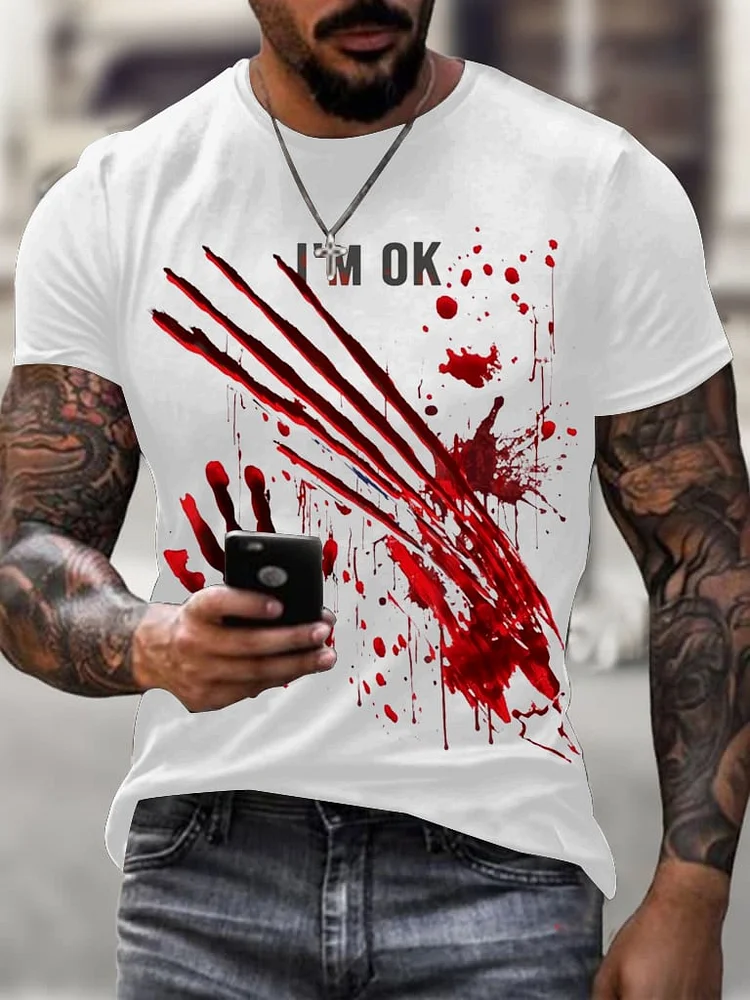 Men's Halloween Casual T-Shirts