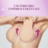 Cache-tétons Couverture Invisible Silicone Pasties Soutien-gorge adhésif Sans bretelles 