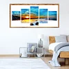 >SALE<5pcs 5D DIY Full Drill Diamond Painting Sunset Cross Stitch Embroidery Kit
