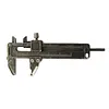 Mini Vernier Caliper Measuring Tool 0-50mm Sliding Scale Manual Non Digital Calipers Zinc-Aluminum Alloy for Bead Wire Mechanical Parts Jewels Rings