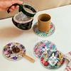 [Upgrade]4Pcs Acrylic Special Shape Kitten DIY Waterproof Diamond Painting Coaster