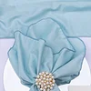 Water Blue Pink Purple Wedding Event Catering Resturant Lockstitch Napkins