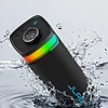 Waterproof and dustproof outdoor portable high-quality loud RGB lighting wireless Bluetooth speaker