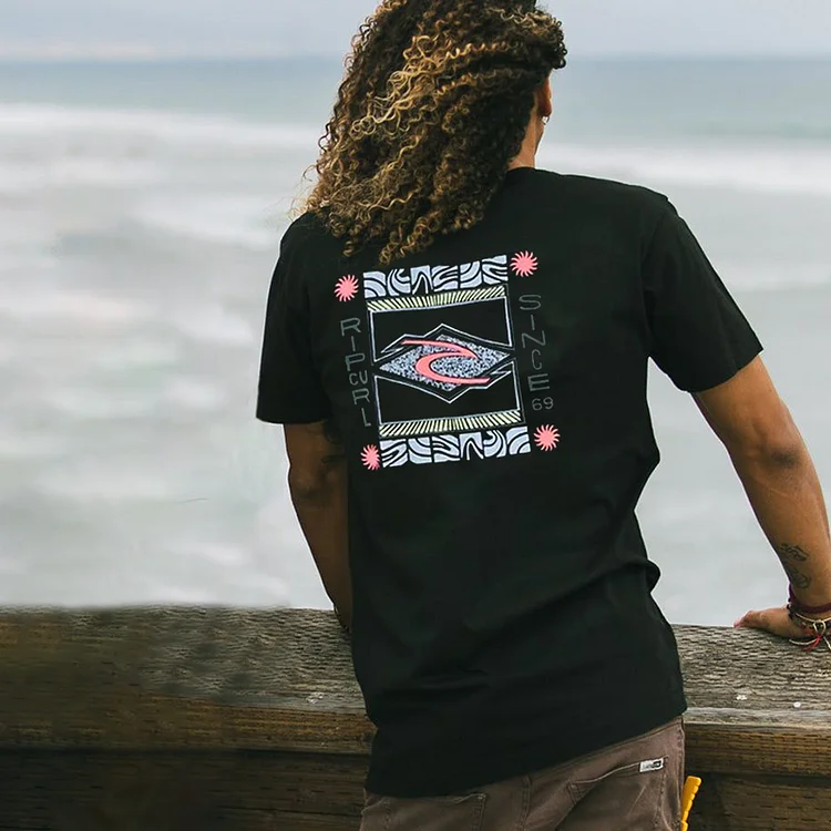 Casual Vacation Vintage T-Shirt a1e7