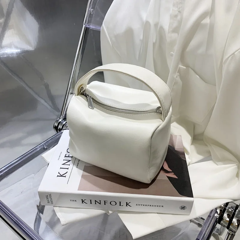 Mini New High-quality PU Leather Designer Handbag For Women 2022 Lady Travel Shoulder Crossbody Bag Small Phone Purses