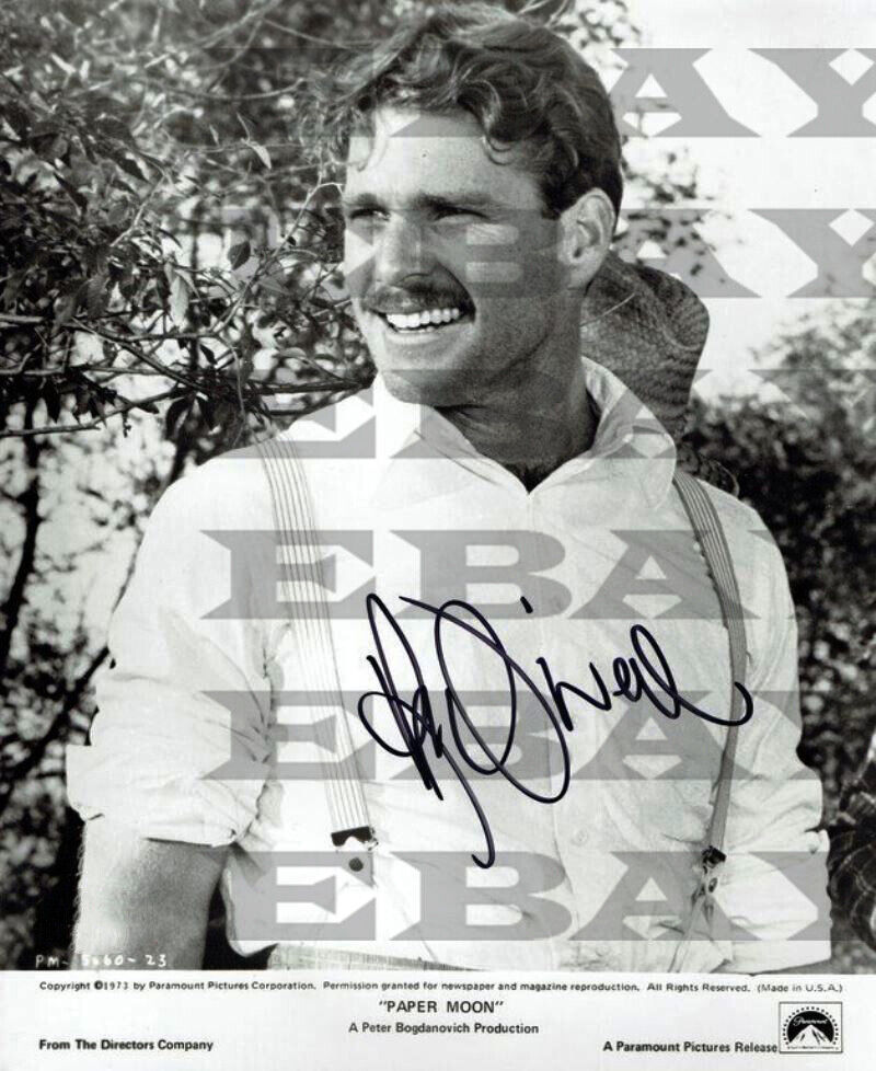 Ryan O'Neal Signed Paper Moon Autographed Signed 8x10 Photo Poster painting Reprint