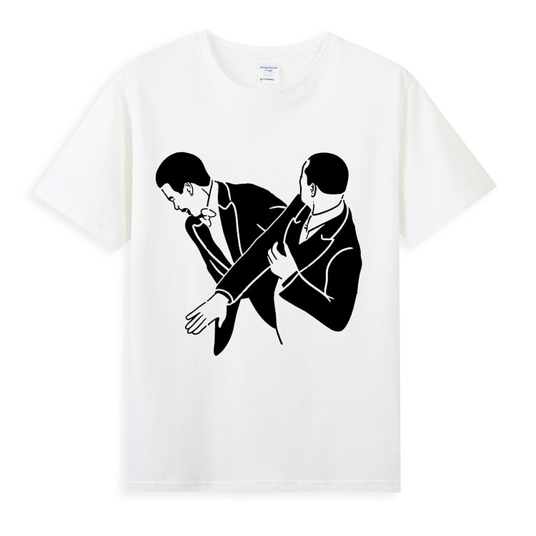 Will Smith and Chris Rock stencil T-Shirt