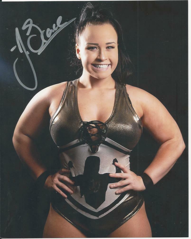 Jordynne Grace - Impact Wrestling signed Photo Poster painting