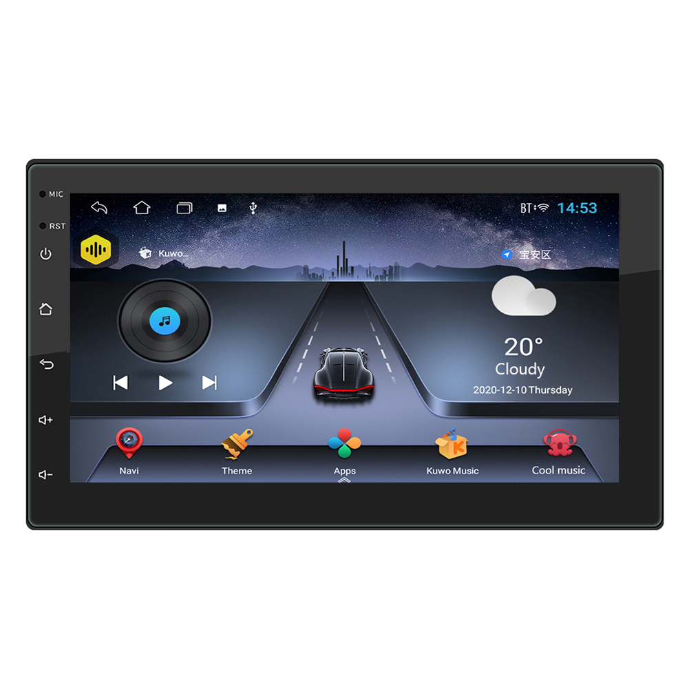 

7784AD Android 10.1 Car Stereo GPS Navigation WiFi Bluetooth AUX Head Unit, With camera, 501 Original