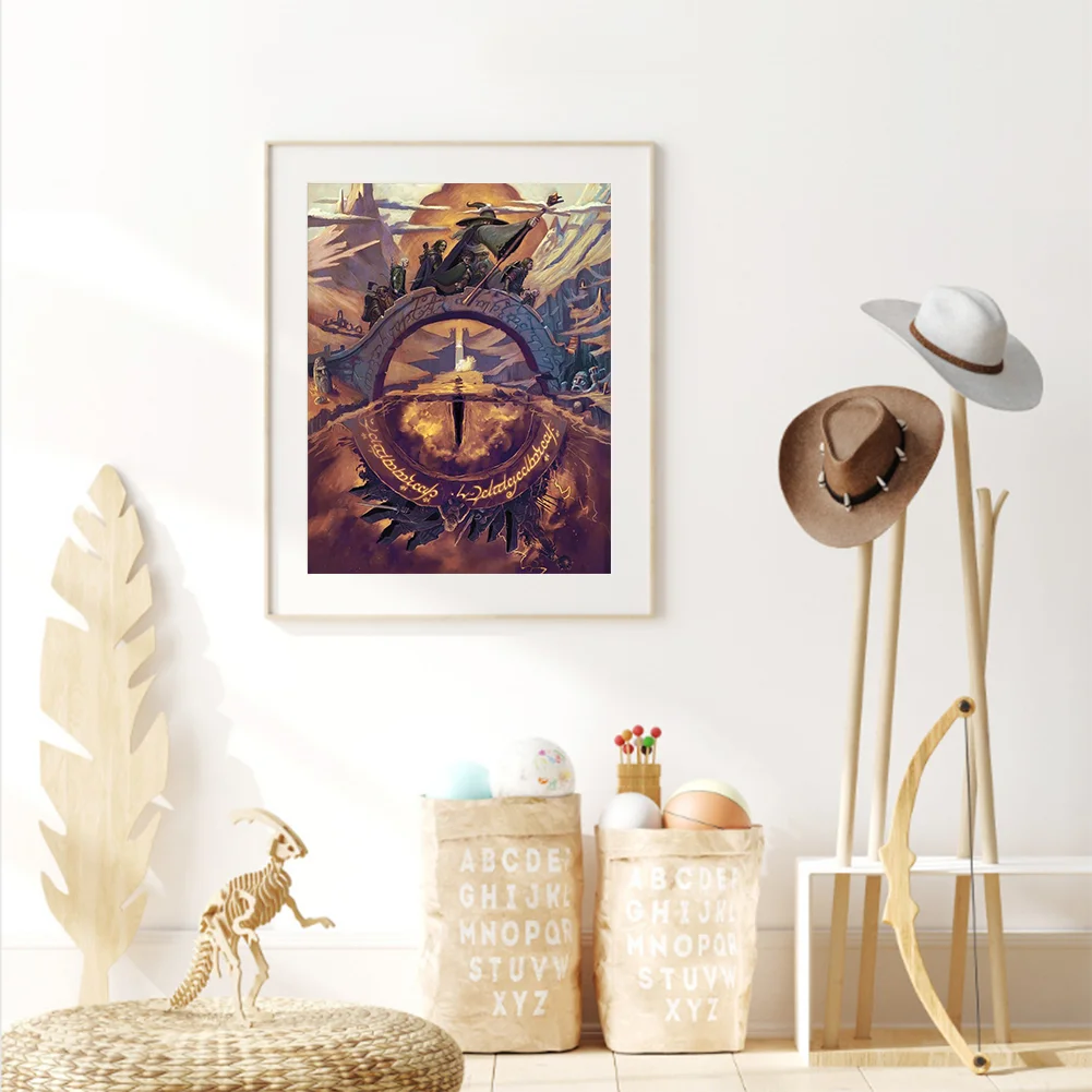 11ct Stamped Cross Stitch - Anime(40*50cm)