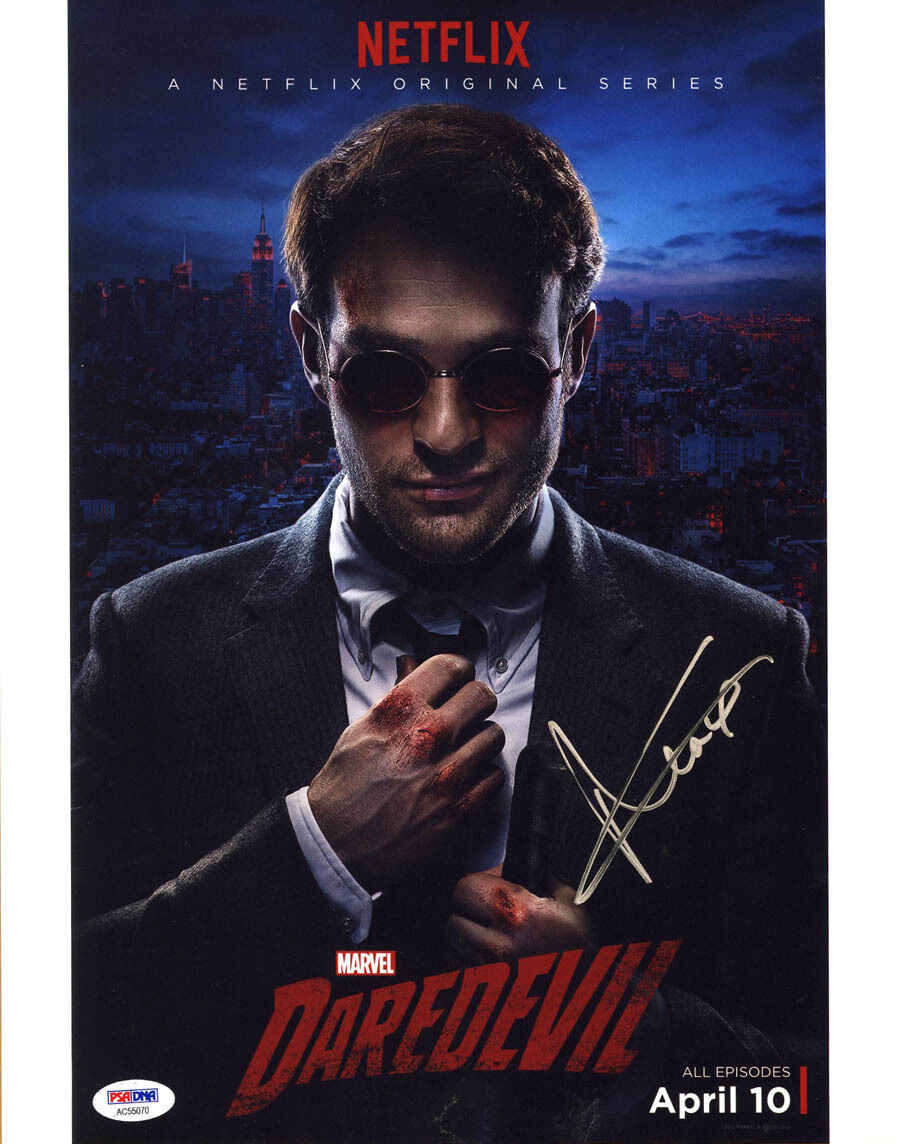 Charlie Cox SIGNED 11x14 Photo Poster painting Matt Murdock Marvel Daredevil PSA/DNA AUTOGRAPHED