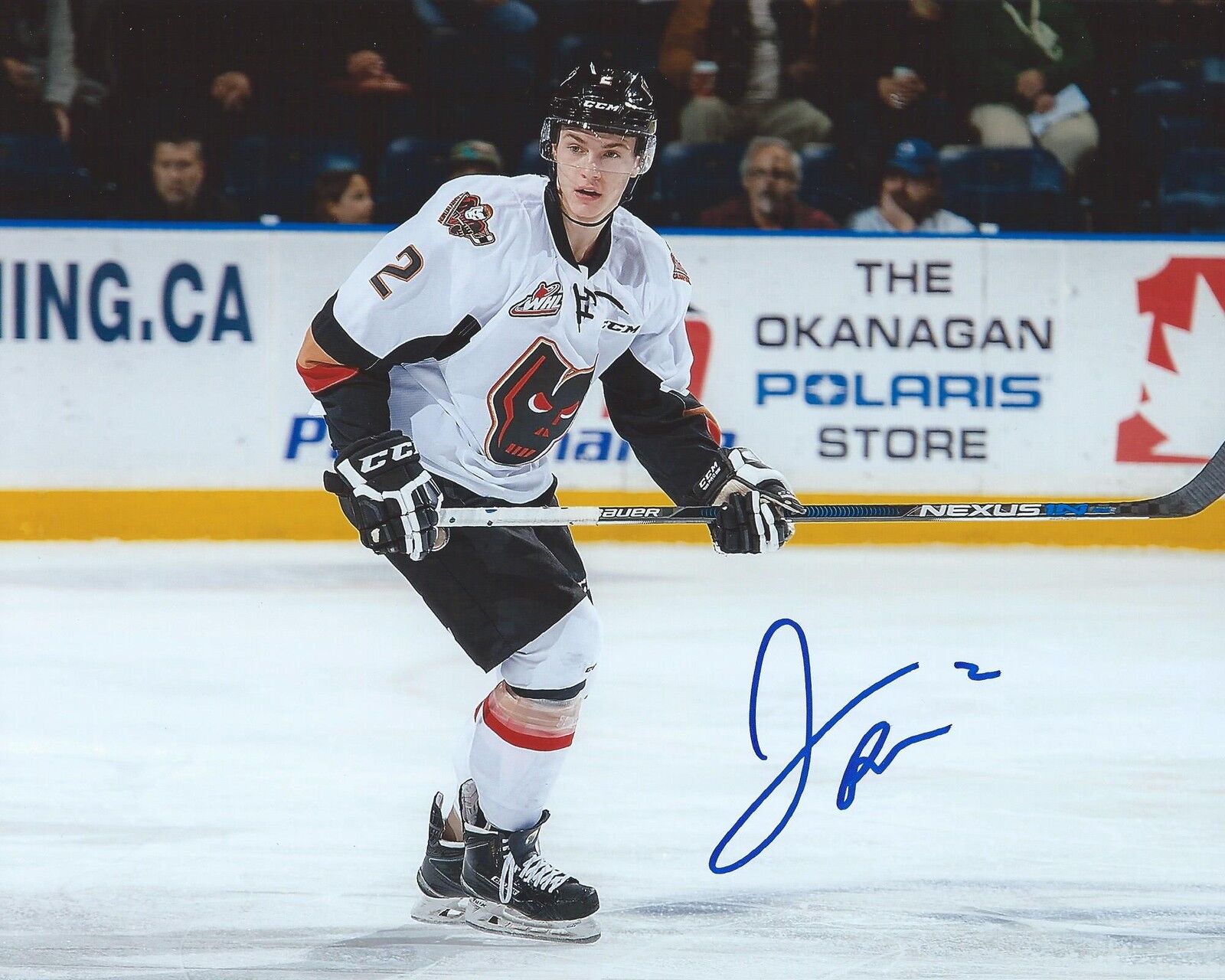 Jake Bean Signed 8x10 Photo Poster painting Calgary Hitmen Autographed COA