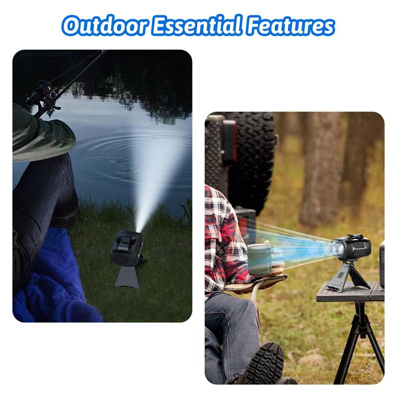 Product Introduction of Portable Waist Fan, Cool Clip, Neck, 27 hours long battery life, Detachable 4-speed 360° rotating LED night light (with 2 modes), USB rechargeable handheld fan for travel/car seat/bedroom use,Multifunction Electric Gifts for Mother's Day 13