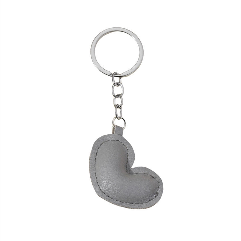 Classic Style Commute Heart Shape Pu Leather Valentine’S Day Unisex Bag Pendant Keychain