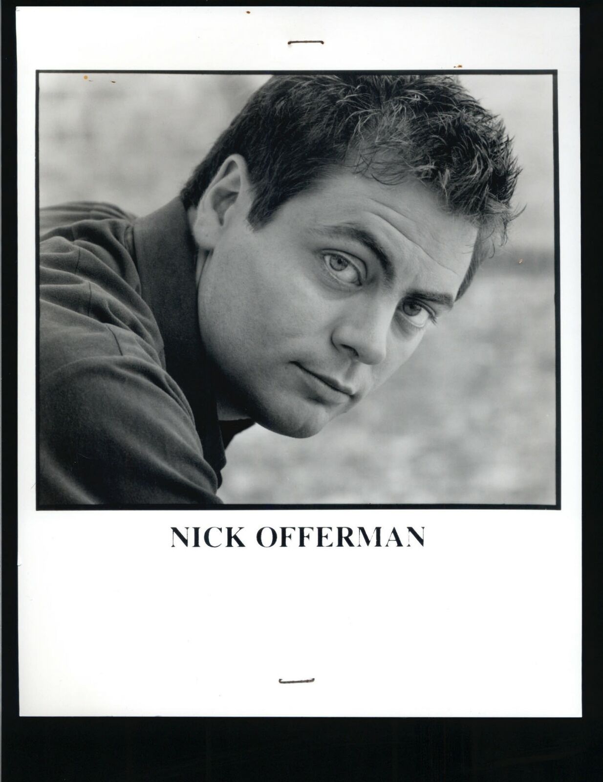 Nick Offerman - 8x10 Headshot Photo Poster painting & Resume - Parks & Recreation