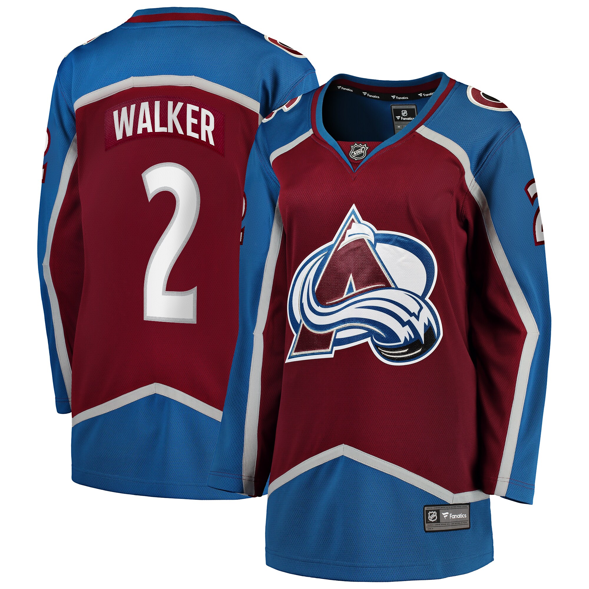 Sean Walker Colorado Avalanche Fanatics Women’s Home Breakaway   Jersey – Burgundy mysite